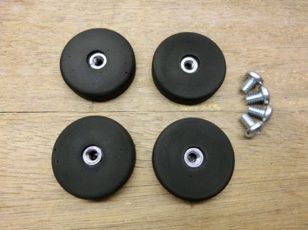 画像1: イームズ　シェルチェア用　ショックマウント(インチネジ使用) ４個セット